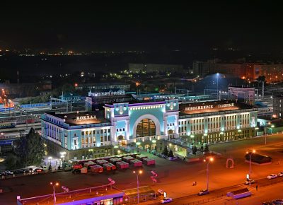 Novosibirsk,,Russia,-,August,26,-,Night,View,Of,Novosibirsk